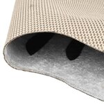 vidaXL Tapis noir et blanc 120x170 cm motif zèbre lavable antidérapant