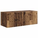 vidaXL Ensemble meuble TV 3 Pièces Bois ancien Bois d'ingénierie
