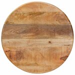 vidaXL Tables basses gigognes 2 Pièces Marron Bois de mangue massif