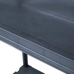 vidaXL Étagère de rangement Noir 125 kg 60x30x180 cm Plastique