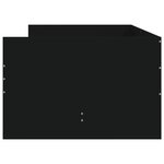 vidaXL Cadre de lit avec tiroirs sans matelas noir 90x190 cm