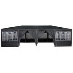 vidaXL Tente de fête Anthracite  Blanc 800 x 400 x 266 cm