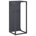 vidaXL Portant de bois chauffage anthracite 25x25x60 cm