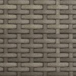 vidaXL Jardinière Gris 105 x 30 x 170 cm Métal