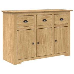 vidaXL Buffet BODO Marron miel 115 5 x 44 x 80 cm Bois d'ingénierie