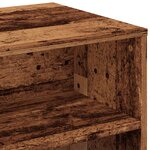 vidaXL Meuble TV vieux bois 120x40x40 cm bois d'ingénierie