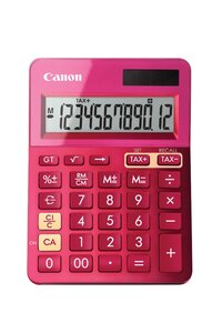 Calculatice 12 chiffres LS-123K Rose métallique CANON