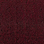 vidaXL Marches d'escalier 15 Pièces Bordeaux 75 x 20 cm Polypropylène