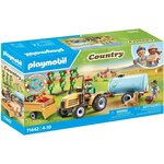 PLAYMOBIL 71442 - Fermier avec Tracteur et citerne - Country