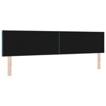 vidaXL Tête de lit design en blocs de diamant bleu foncé - 200 cm en velours