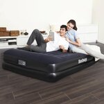Bestway lit pneumatique tritech 2 personnes 203x152x46 cm anthracite