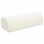 vidaXL Coussin de repose-pieds Uni Gris 42 x 18 x 13 cm