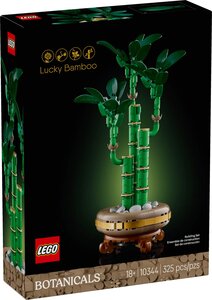 LEGO Botanicals - Le Bambou de la Chance - 10344 : Plante Décorative pour Adultes