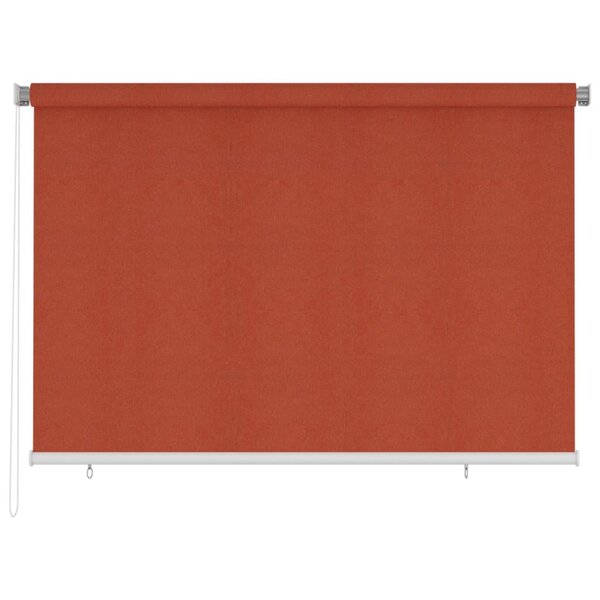 vidaXL Store roulant d'extérieur 220x140 cm Terre cuite PEHD