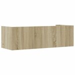vidaXL Étagère murale chêne sonoma 100x35x30 5 cm bois d'ingénierie
