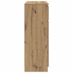 vidaXL Buffet chêne artisanal 100x35x99 cm bois d'ingénierie