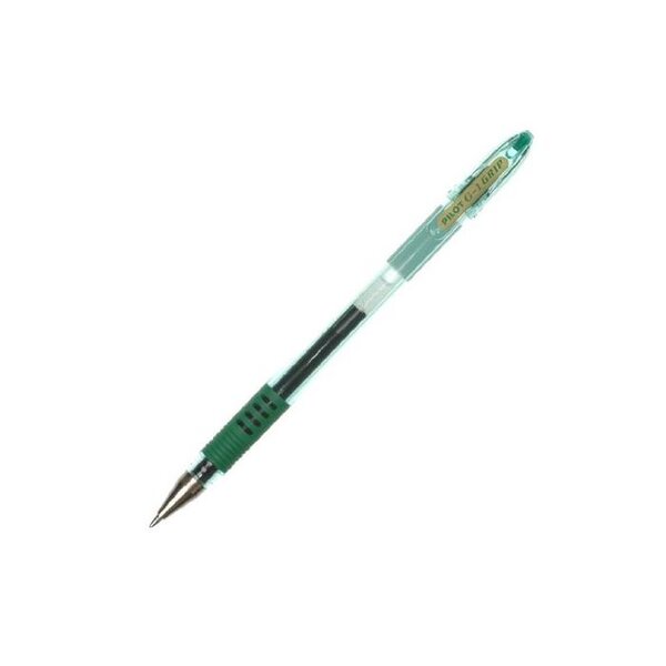 Stylo bille Gel G1 Grip Bille 0,7mm tracé 0,5mm Vert PILOT