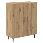 vidaXL Haut Armoire Chêne artisanal 69 5 x 34 x 180 cm
