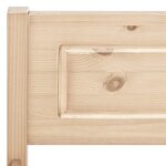 vidaXL Cadre de lit sans matelas bois massif de pin 180x200 cm