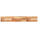 vidaXL Étagères flottantes 4 Pièces 140x20x4 cm acacia massif à l'huile