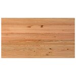 vidaXL Table à manger marron clair bois de chêne massif rectangulaire