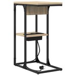 vidaXL Cabinet de chevet Chêne Sonoma 41 5 x 26 x 60 5 cm