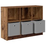 vidaXL Buffet Bois ancien 88 5 x 27 5 x 63 5 cm