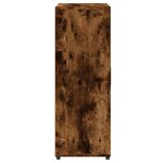 vidaXL Buffet chêne fumé 60x31x84 cm bois d'ingénierie