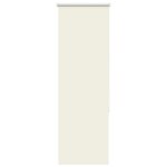 vidaXL Store enrouleur occultant blanc cassé 50x175cm largeur du tissu