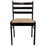 vidaXL Chaises à manger lot de 4 marron hévéa solide et velours
