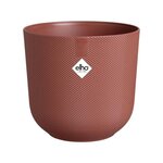 Pot de fleur Jazz Rond - Rouge Ø 29 5 x hauteur 27 cm - Intérieur 100  recyclé