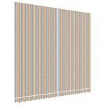 vidaXL Tissu de remplacement pour auvent rayures multicolores 4x3 5 m