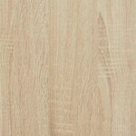 vidaXL Bureau Chêne sonoma 90 x 50 x 76 cm Bois d'ingénierie