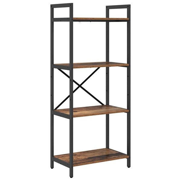 vidaXL Étagère Bois Ancien 56 x 34 x 133 5 cm Bois d'ingénierie