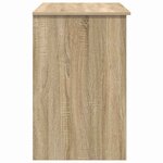 vidaXL Bureau Chêne sonoma 90 x 49.5 x 75 cm Bois d'ingénierie
