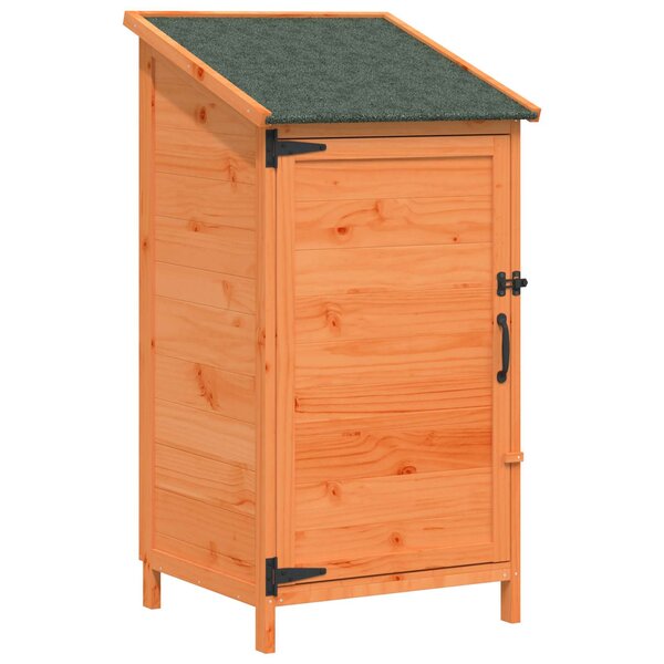 vidaXL Abri de jardin Marron 59 x 56 x 113 5 cm Bois d'ingénierie