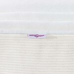 vidaXL Matelas de Lit avec matelas Crème 90 x 190 cm tissu