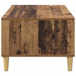vidaXL Table basse Bois Ancien 90 x 50 x 26 5 cm Bois d'ingénierie