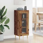 vidaXL Buffet Bois ancien 34 x 34 5 x 90 cm Bois d'ingénierie