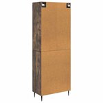 vidaXL Ensemble de Meubles 2 Pièces 66 x 34 5 x 89 5 cm Bois d'ingénierie