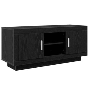 vidaXL Meuble TV Chêne noir 102 x 35 x 45 cm Bois d'ingénierie