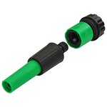 vidaXL Tuyau de jardin 5 couches Vert et jaune 12 mm 30 m PVC