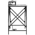 vidaXL Bureau Sonoma gris 100 x 50 x 86.5 cm Bois d'ingénierie