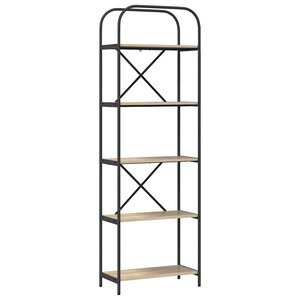 vidaXL Étagère Chêne sonoma 60 x 30 x 183 cm Bois d'ingénierie