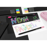 Crayon de couleur Black Edition  étui de 12 FABER-CASTELL