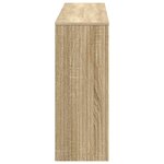 vidaXL Table console Chêne Sonoma 155 x 29 x 74 cm Bois d’ingénierie