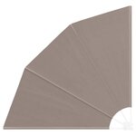 vidaXL Écran de confidentialité pour balcon Taupe 160 x 160 cm tissu