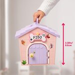 Moose Toys 26617 - Set de jeu peluche et niche. Révélation surprise