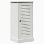 vidaXL Cabinet de Salle de Bain VIGO Blanc antique 37 x 34 x 80 cm