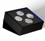 L'Art de la Plume – Agatha Christie Coffret complet - 20€ Argent Haut Relief et trois monnaies sur les romans